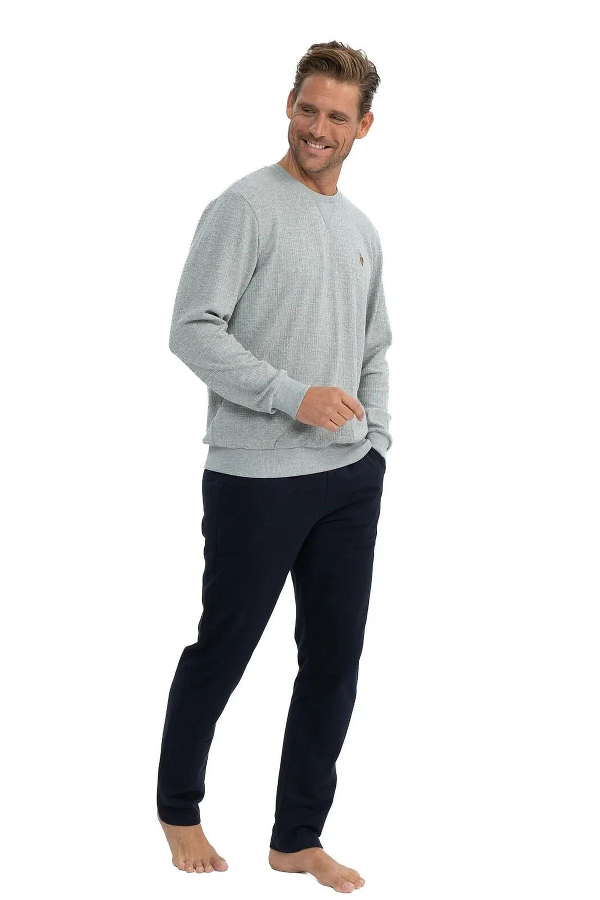 Eşofman TakımlarU.s Polo Assn. 18817 Erkek Uzun Kollu Yuvarlak Yaka Rahat Ev Giyim-Grimelanj | Pijamapazari.comU.s Polo Assn. 18817 Erkek Uzun Kollu Yuvarlak Yaka Rahat Ev Giyim-Grimelanj