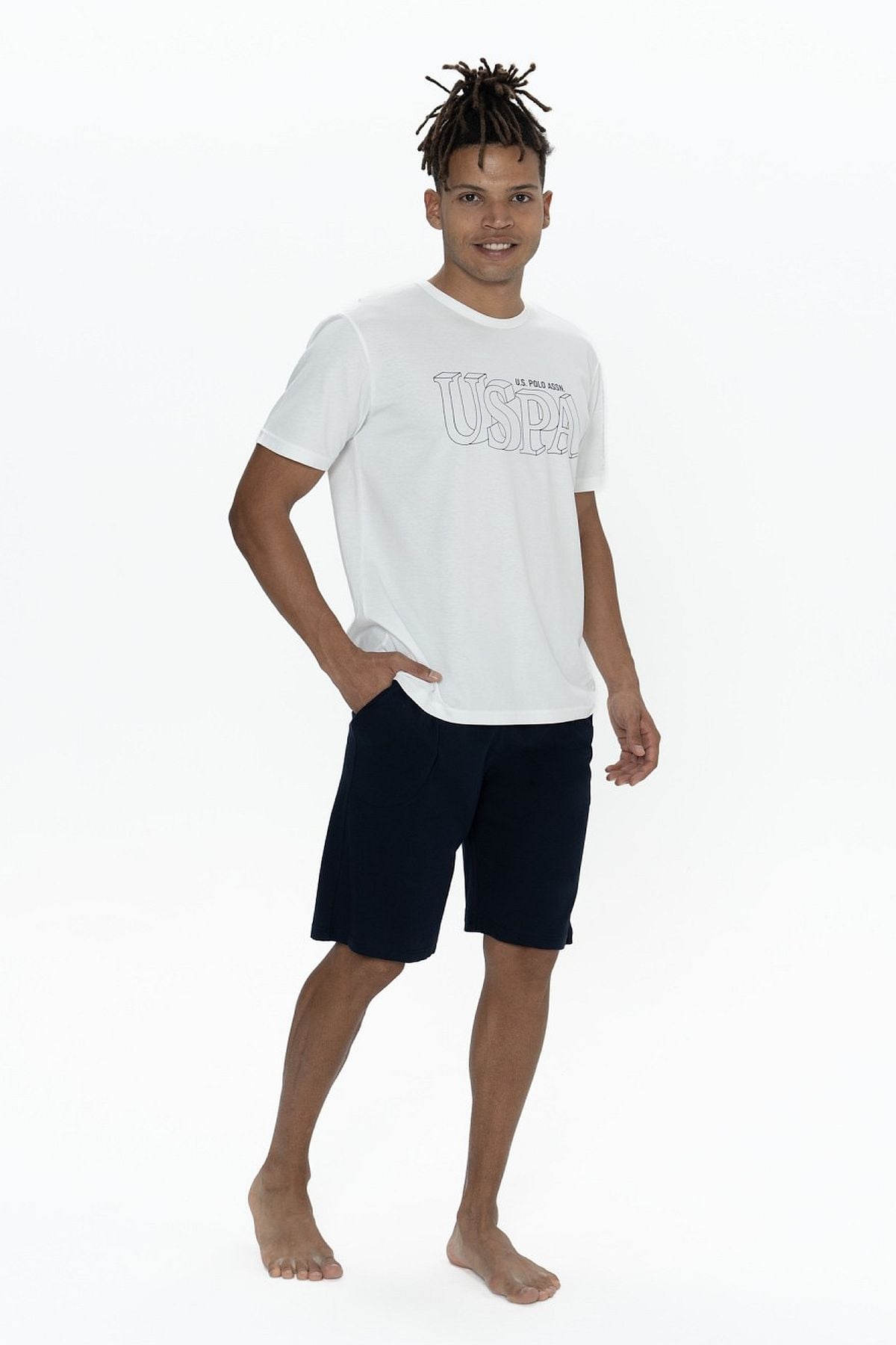 PijamalarU.s Polo Assn. 18903 Erkek Kısa Kollu Bisiklet Yaka 3'lü Pijama Takımı-Ekru | Pijamapazari.comU.s Polo Assn. 18903 Erkek Kısa Kollu Bisiklet Yaka 3'lü Pijama Takımı-Ekru