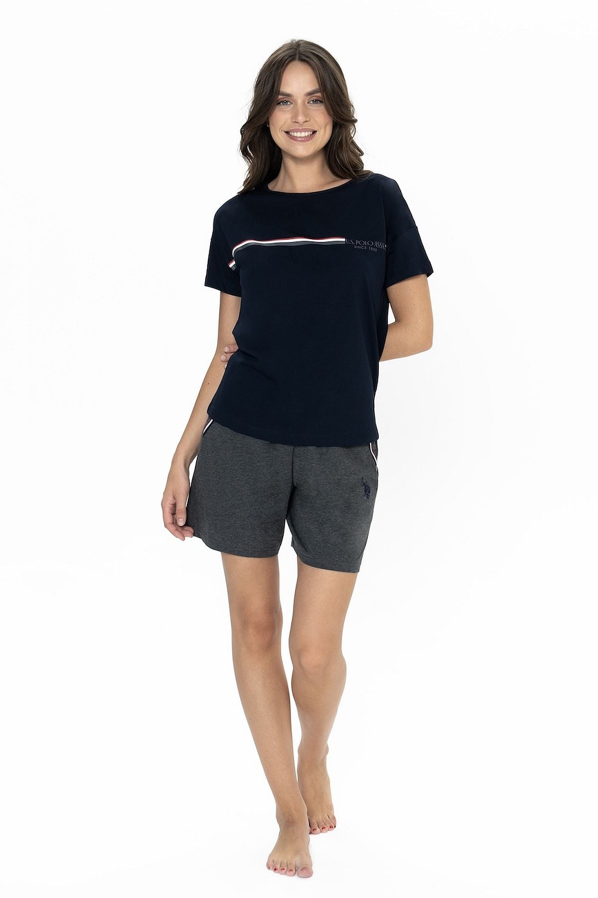 PijamalarU.s Polo Assn. 20001 Kadın Kısa Kollu Bisiklet Yaka Şortlu Pijama Takımı-Lacivert | Pijamapazari.comU.s Polo Assn. 20001 Kadın Kısa Kollu Bisiklet Yaka Şortlu Pijama Takımı-Lacivert