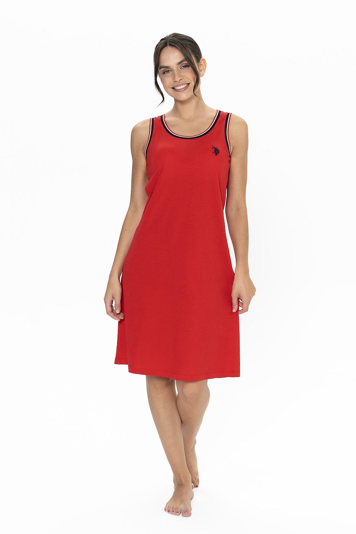 GeceliklerU.s Polo Assn. 20006 Kadın Kalın Askılı Bisiklet Yaka Rahat Ev Giyim-Kırmızı | Pijamapazari.comU.s Polo Assn. 20006 Kadın Kalın Askılı Bisiklet Yaka Rahat Ev Giyim-Kırmızı