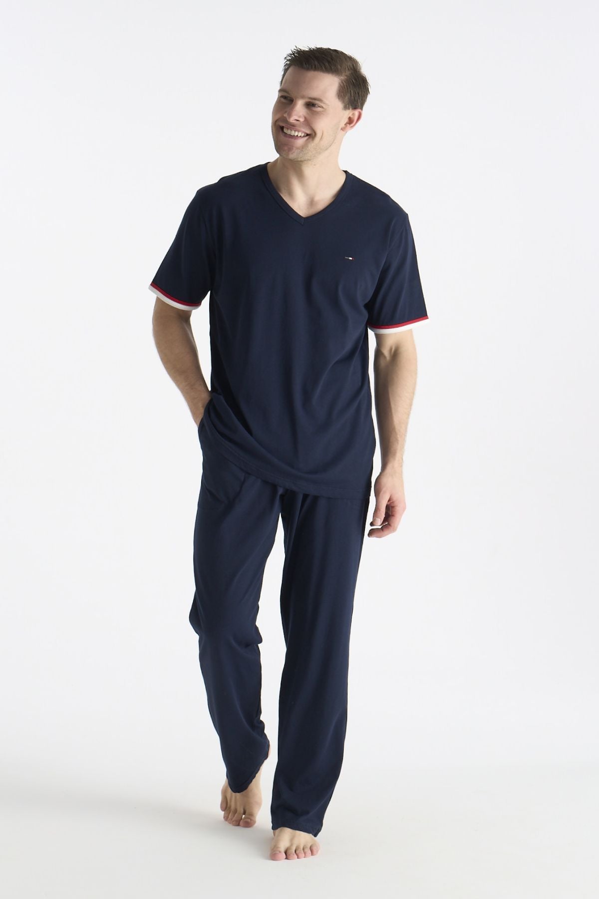 PijamalarU.s Polo Assn. 19041 Erkek Kısa Kollu V Yaka Pijama Takımı-Lacivert | Pijamapazari.comU.s Polo Assn. 19041 Erkek Kısa Kollu V Yaka Pijama Takımı-Lacivert