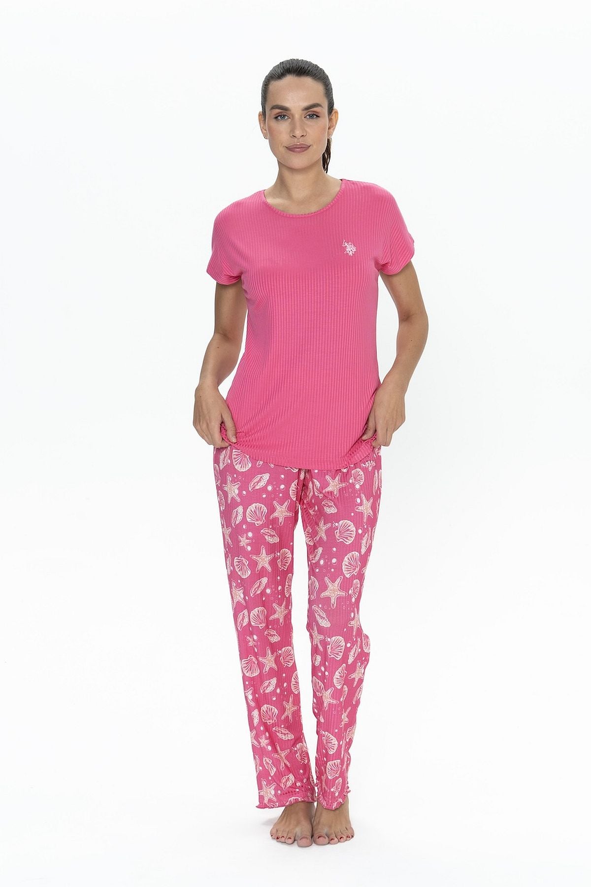 PijamalarU.s Polo Assn. 20105 Kadın Kısa Kollu Bisiklet Yaka Pijama Takımı-Fuşya | Pijamapazari.comU.s Polo Assn. 20105 Kadın Kısa Kollu Bisiklet Yaka Pijama Takımı-Fuşya