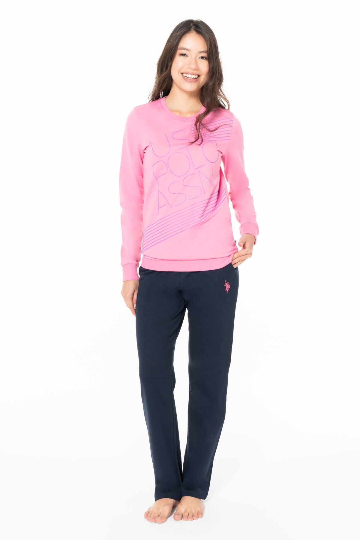 Eşofman TakımlarıU.s Polo Assn. 20123 Kadın Uzun Kollu Bisiklet Yaka Rahat Ev Giyim-Fuşya | Pijamapazari.comU.s Polo Assn. 20123 Kadın Uzun Kollu Bisiklet Yaka Rahat Ev Giyim-Fuşya