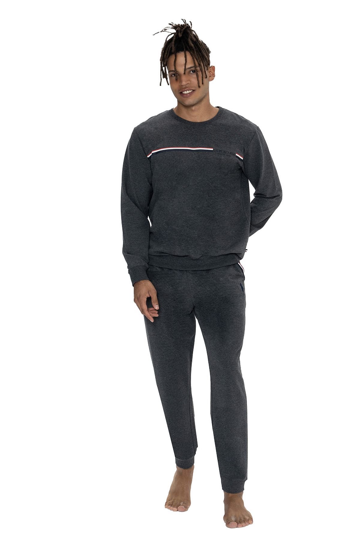 PijamalarU.s Polo Assn. 18921 Erkek Uzun Kollu Bisiklet Yaka Rahat Ev giyim-Antrasitmelanj | Pijamapazari.comU.s Polo Assn. 18921 Erkek Uzun Kollu Bisiklet Yaka Rahat Ev giyim-Antrasitmelanj