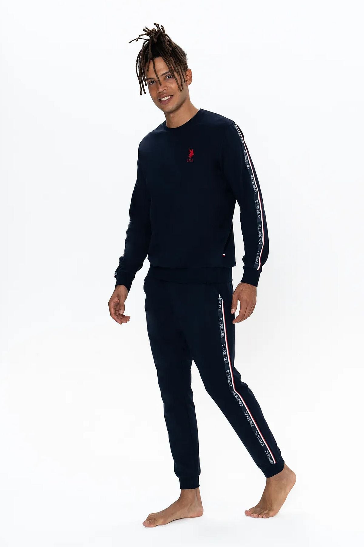 PijamalarU.s Polo Assn. 18923 Erkek Uzun Kollu Bisiklet Yaka Rahat Ev giyim-Lacivert | Pijamapazari.comU.s Polo Assn. 18923 Erkek Uzun Kollu Bisiklet Yaka Rahat Ev giyim-Lacivert