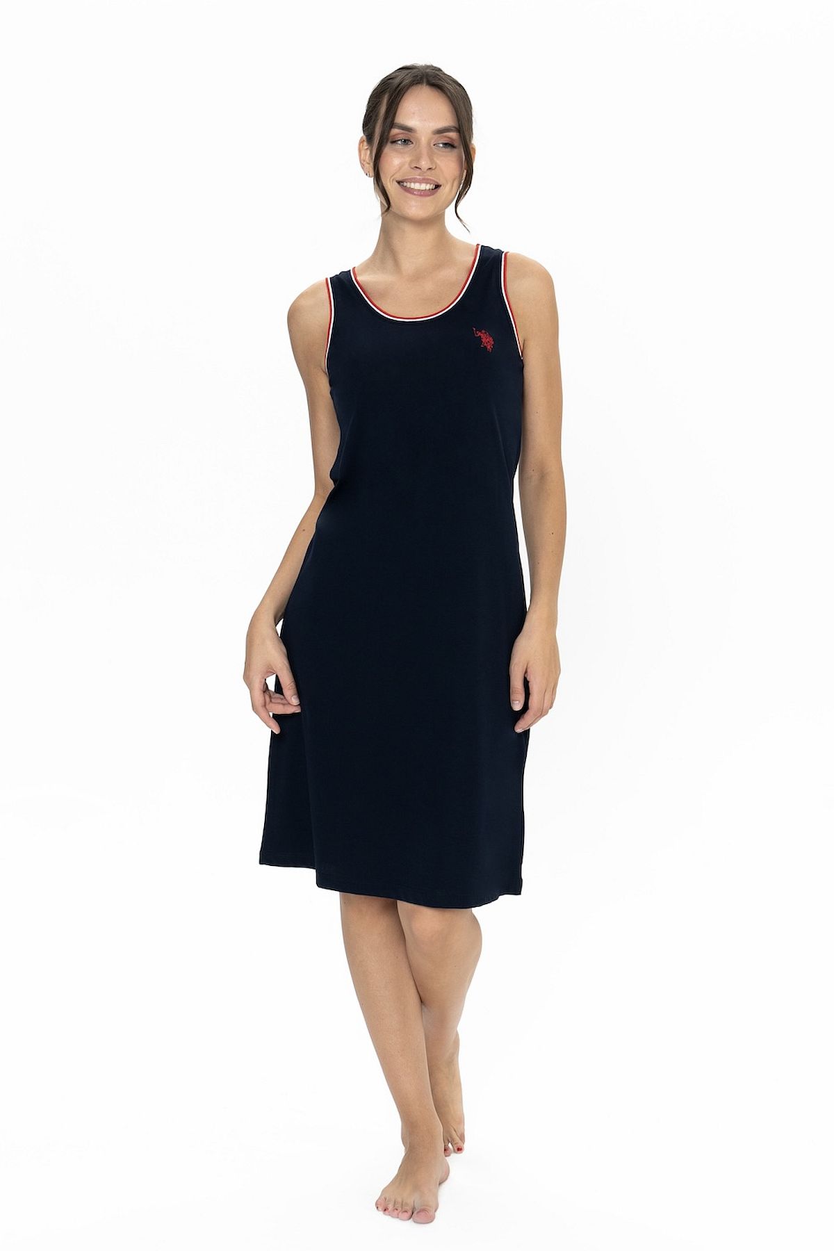 GeceliklerU.s Polo Assn. 20006 Kadın Kalın Askılı Bisiklet Yaka Rahat Ev Giyim-Lacivert | Pijamapazari.comU.s Polo Assn. 20006 Kadın Kalın Askılı Bisiklet Yaka Rahat Ev Giyim-Lacivert