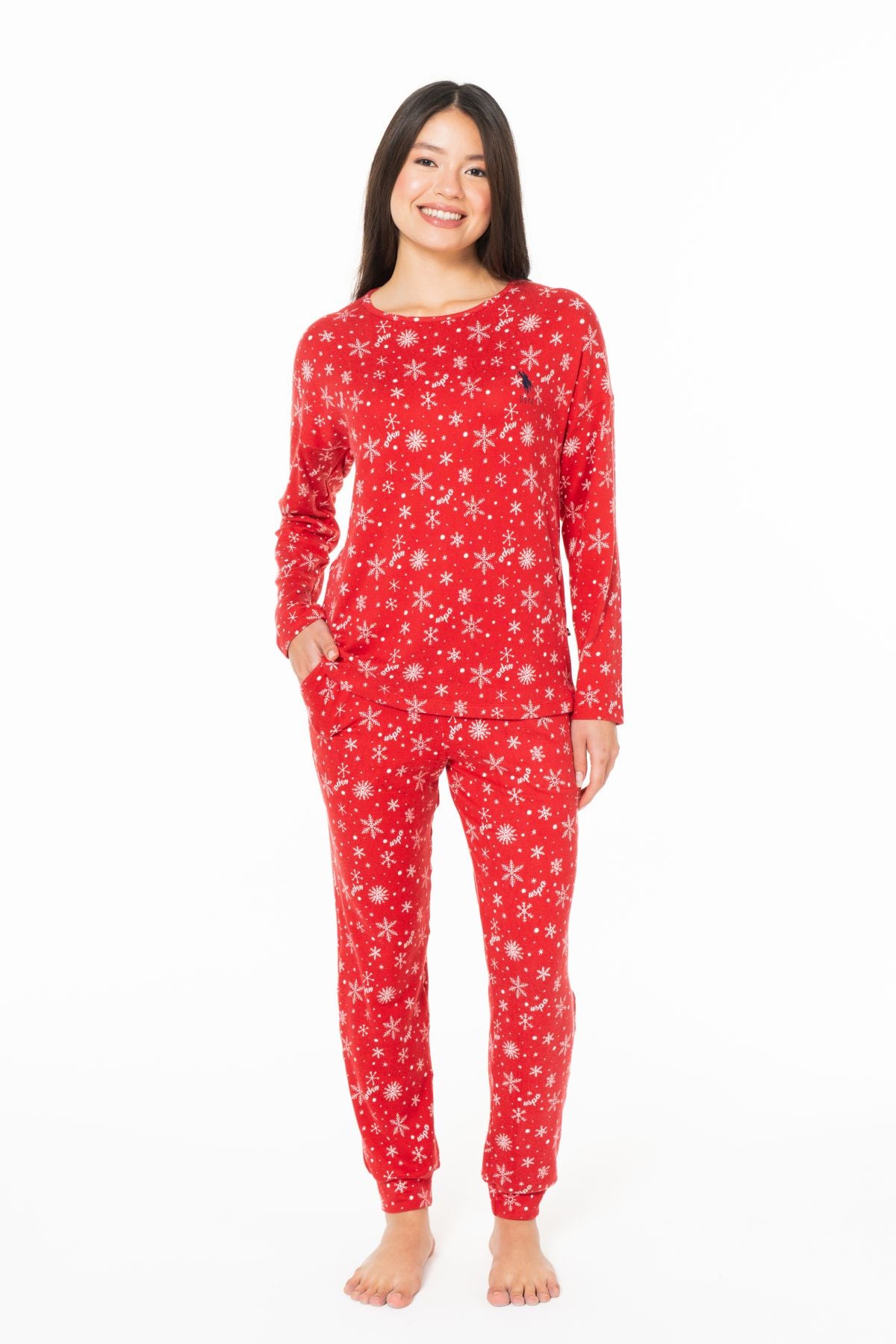 PijamalarU.s Polo Assn. 20152 Kadın Uzun Kollu Bisiklet Yaka Pijama Takımı-Kırmızı | Pijamapazari.comU.s Polo Assn. 20152 Kadın Uzun Kollu Bisiklet Yaka Pijama Takımı-Kırmızı