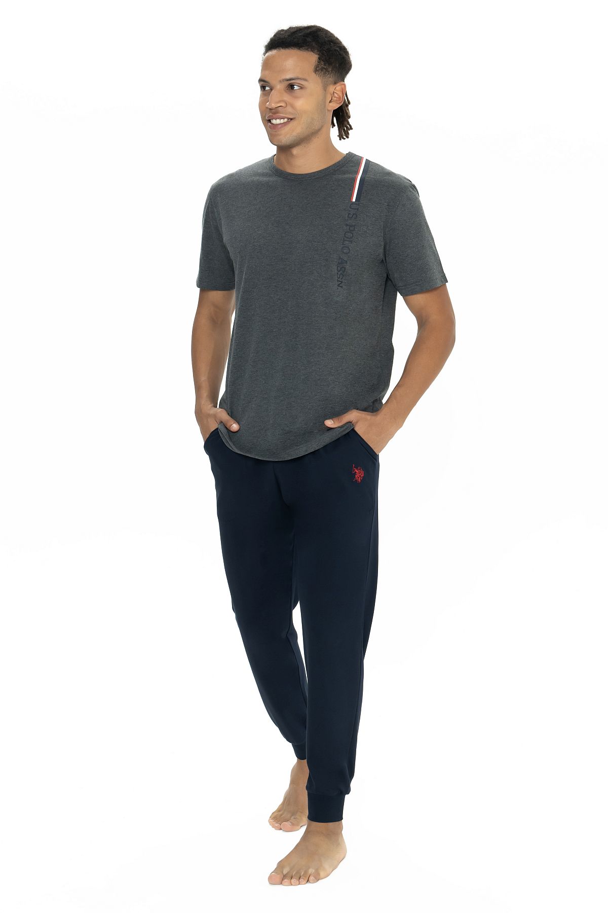 PijamalarU.s Polo Assn. 18890 Erkek Kısa Kollu Bisiklet Yaka Paçası Lastikli Pijama Takımı-Antrasitmelanj | Pijamapazari.comU.s Polo Assn. 18890 Erkek Kısa Kollu Bisiklet Yaka Paçası Lastikli Pijama Takımı-Antrasitmelanj