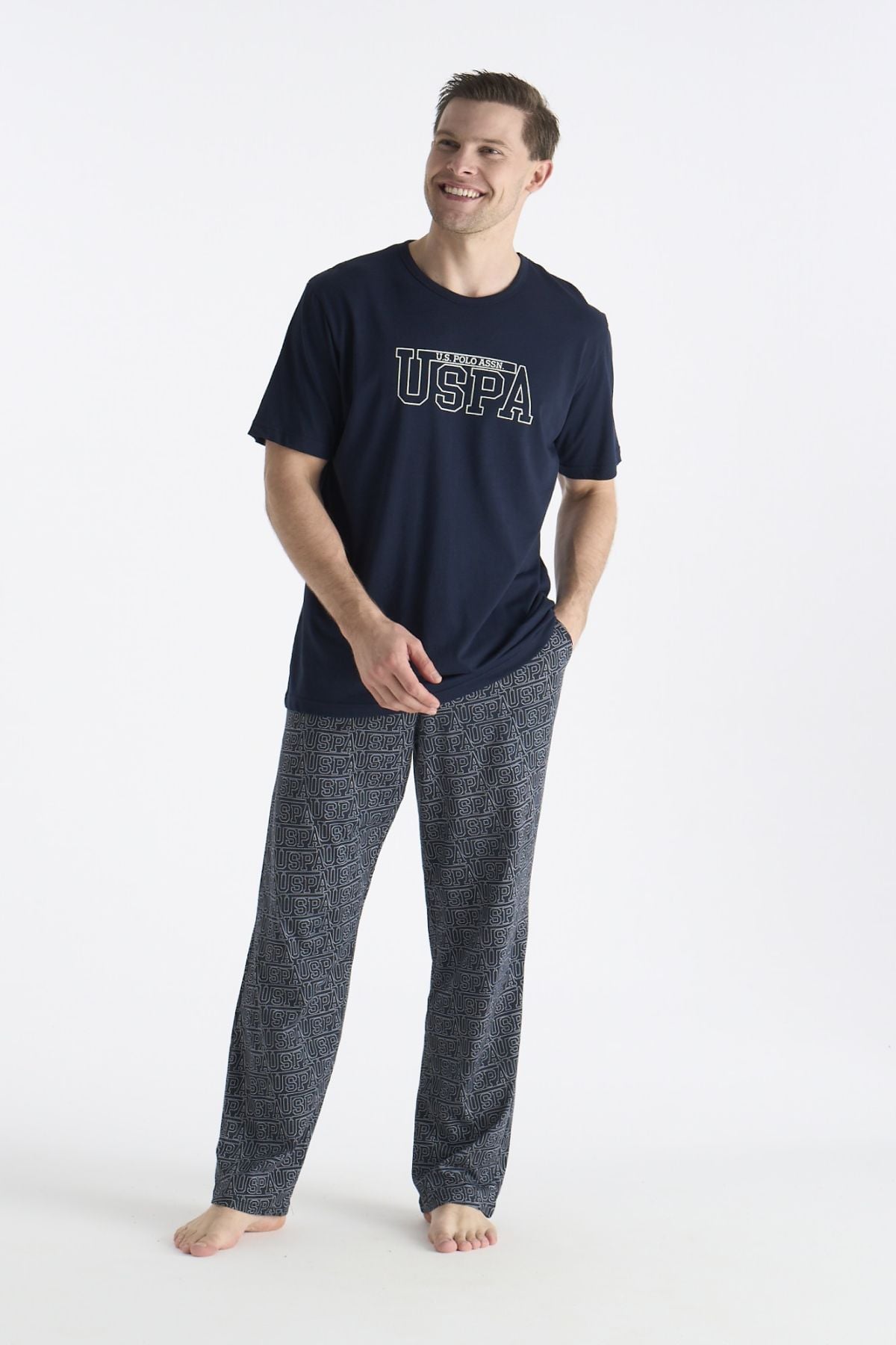 PijamalarU.s Polo Assn. 19049 Erkek Bisiklet Yaka Kısa Kollu Pijama Takımı-Lacivert | Pijamapazari.comU.s Polo Assn. 19049 Erkek Bisiklet Yaka Kısa Kollu Pijama Takımı-Lacivert