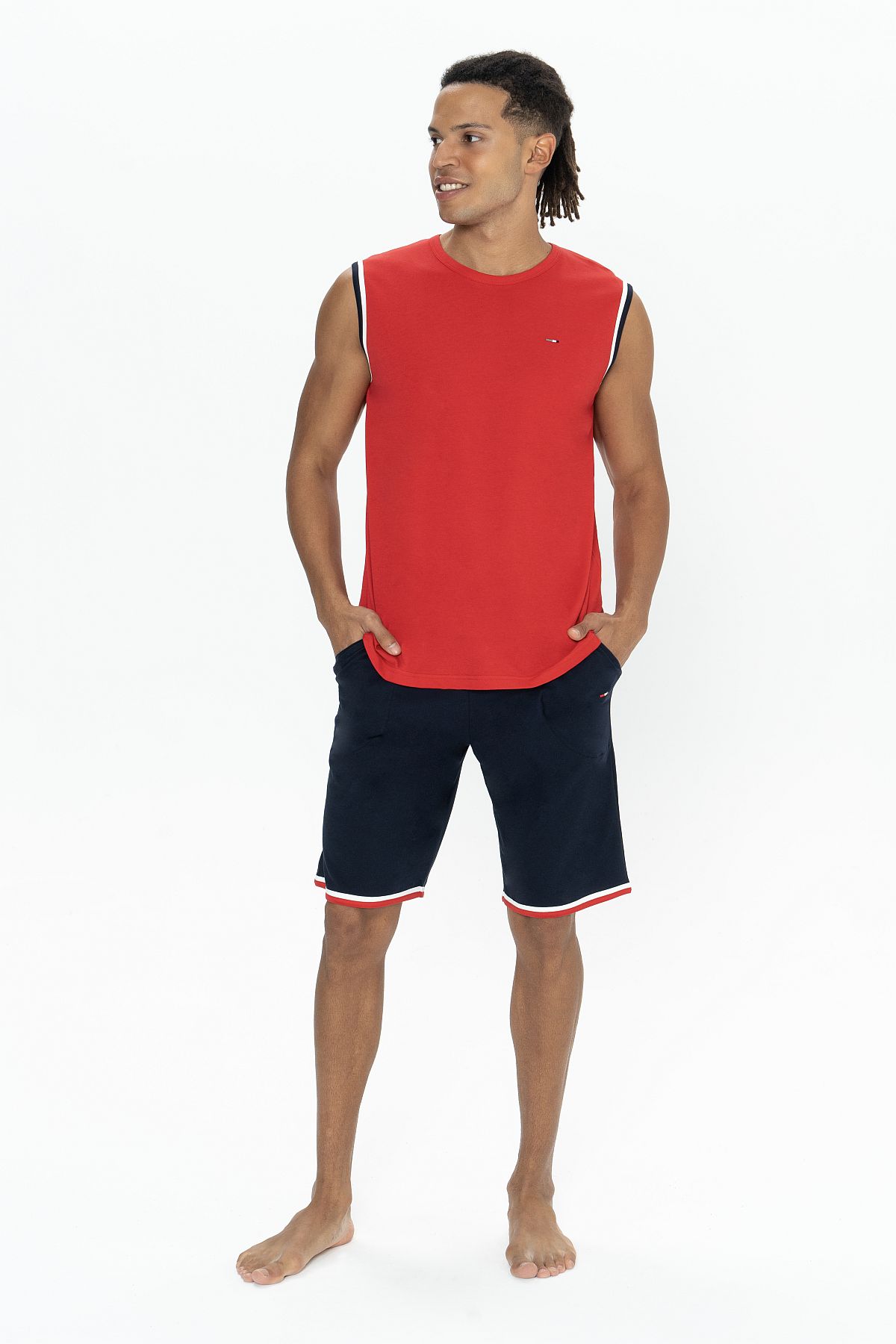 PijamalarU.s Polo Assn. 18872 Erkek Kolsuz Bisiklet Yaka Şortlu Pijama Takımı-Kırmızı | Pijamapazari.comU.s Polo Assn. 18872 Erkek Kolsuz Bisiklet Yaka Şortlu Pijama Takımı-Kırmızı