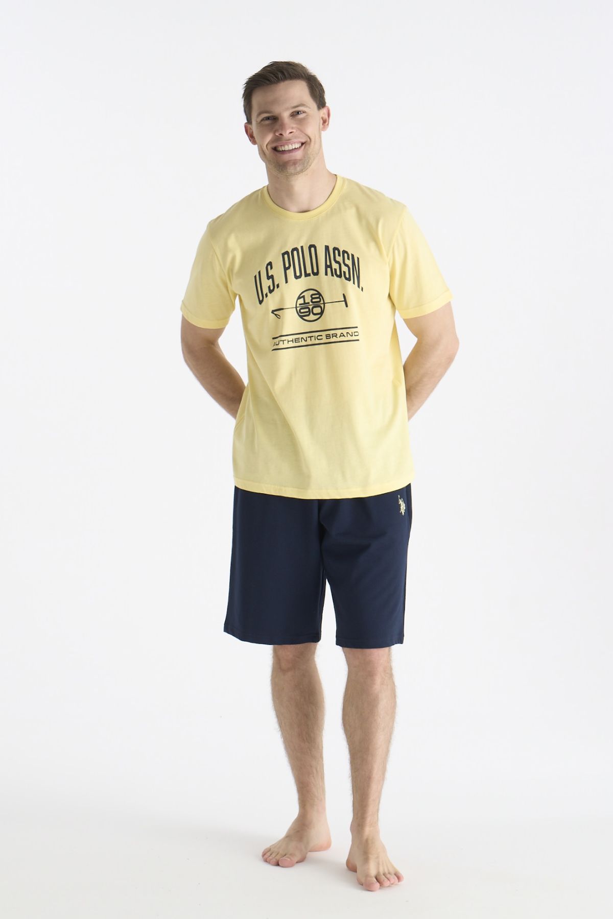 PijamalarU.s Polo Assn. 19018 Erkek Kısa Kollu Bisiklet Yaka Şortlu Pijama Takımı-Sarı | Pijamapazari.comU.s Polo Assn. 19018 Erkek Kısa Kollu Bisiklet Yaka Şortlu Pijama Takımı-Sarı