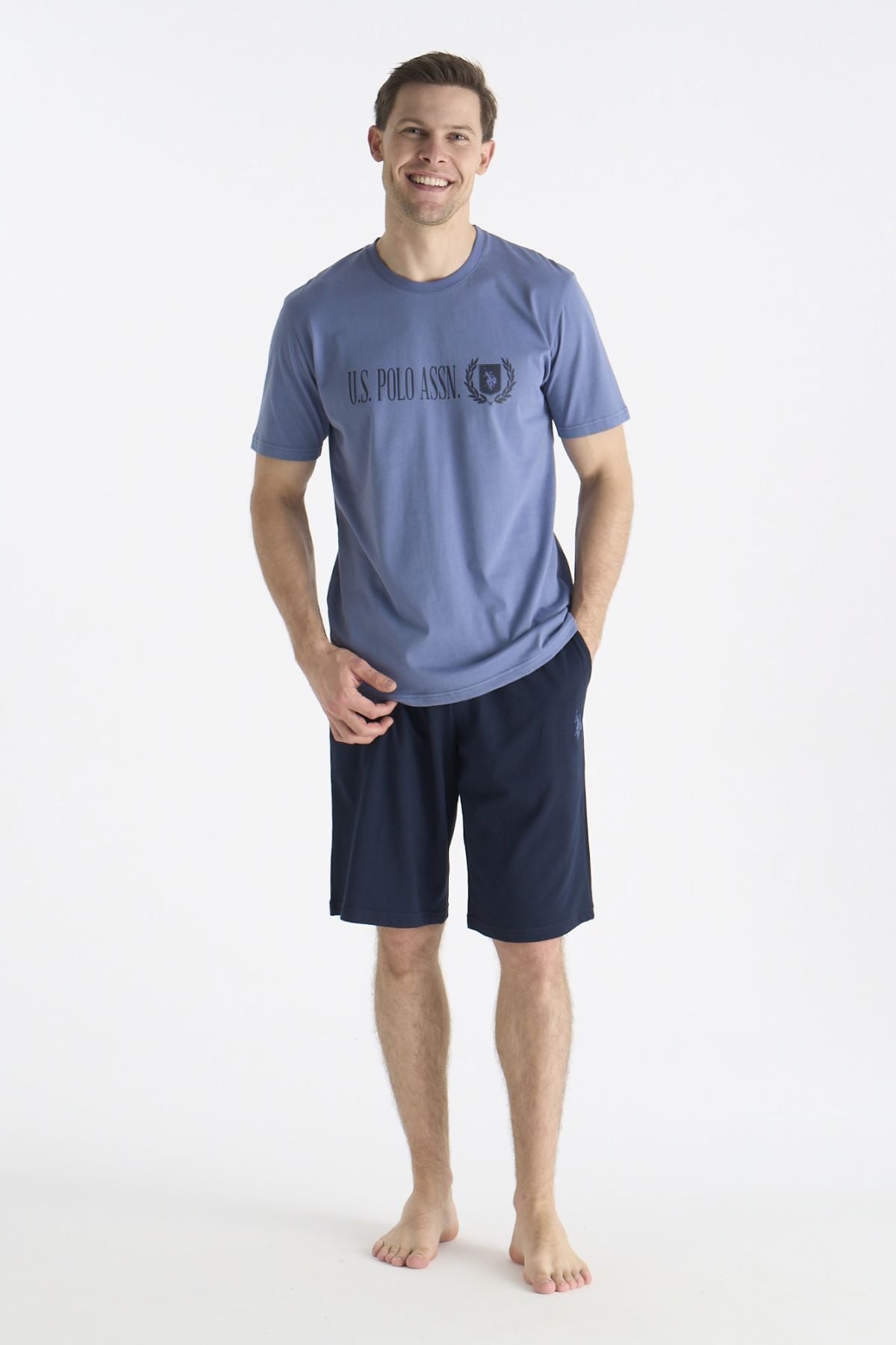 PijamalarU.s Polo Assn. 19017 Erkek Kısa Kollu Bisiklet Yaka Şortlu Pijama Takımı-Mavi | Pijamapazari.comU.s Polo Assn. 19017 Erkek Kısa Kollu Bisiklet Yaka Şortlu Pijama Takımı-Mavi