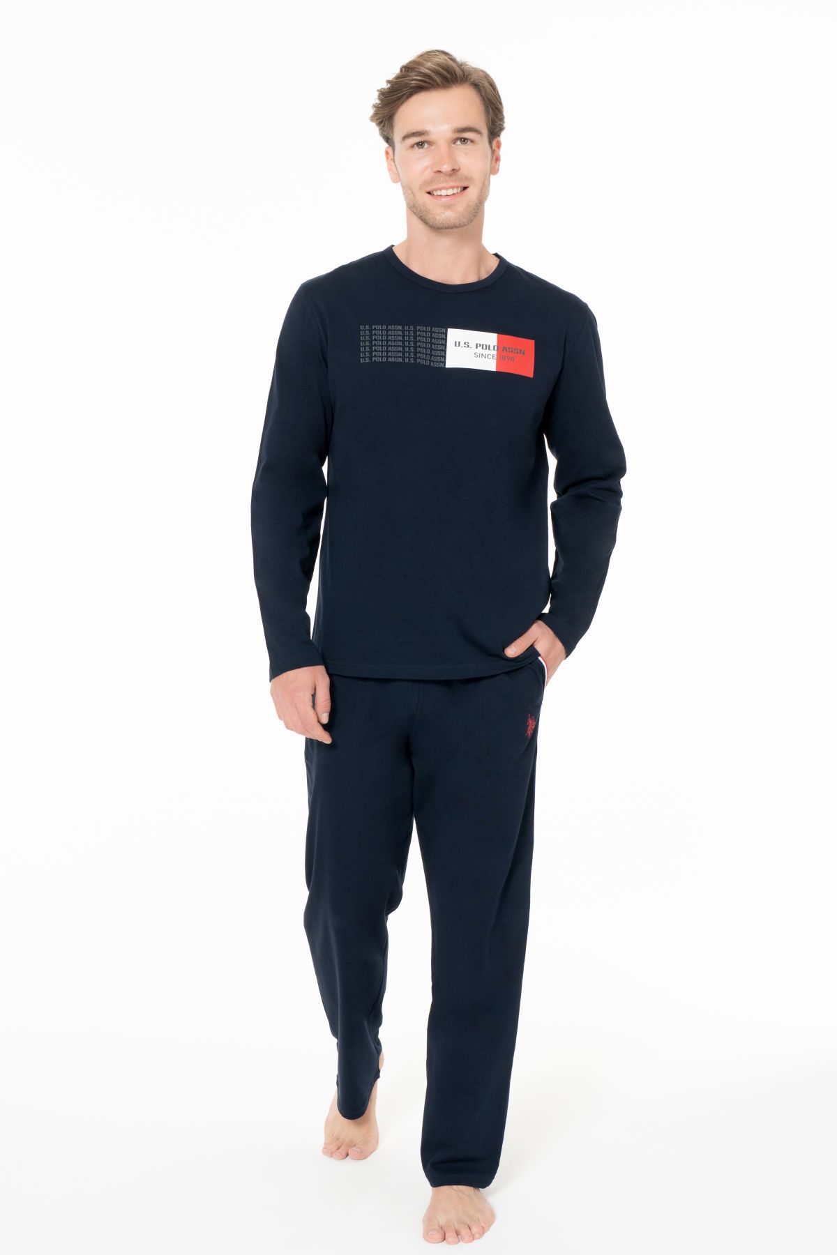 PijamalarU.s Polo Assn. 18945 Erkek Uzun Kollu Bisiklet Yaka Pijama Takımı-Lacivert | Pijamapazari.comU.s Polo Assn. 18945 Erkek Uzun Kollu Bisiklet Yaka Pijama Takımı-Lacivert