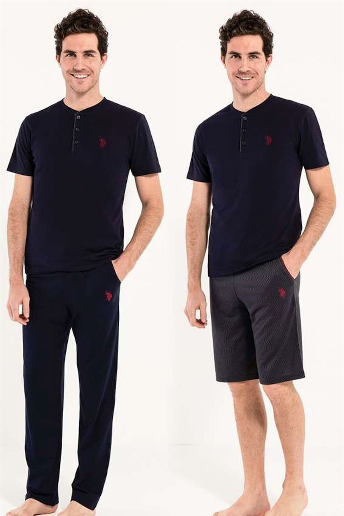 PijamalarU.s Polo Assn. 12005 Erkek 3'Lü Pijama Takım -Lacivert | Pijamapazari.comU.s Polo Assn. 12005 Erkek 3'Lü Pijama Takım -Lacivert