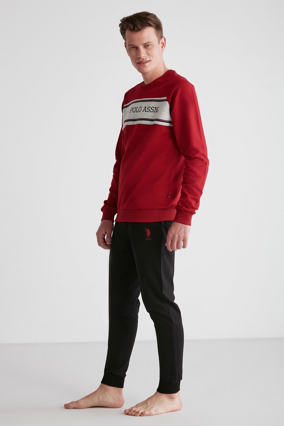 PijamalarU.s Polo Assn. 18717 Erkek Bordo Yuvarlak Yaka Uzun Kollu Pijama Takımı -Bordo | Pijamapazari.comU.s Polo Assn. 18717 Erkek Bordo Yuvarlak Yaka Uzun Kollu Pijama Takımı -Bordo