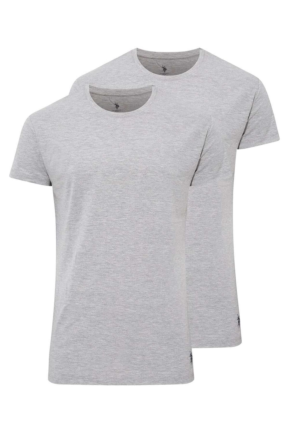 AtletlerU.s Polo Assn. 80197 Erkek 2'li Yuvarlak Yaka Yarım Kol Atlet-Gri | Pijamapazari.comU.s Polo Assn. 80197 Erkek 2'li Yuvarlak Yaka Yarım Kol Atlet-Gri