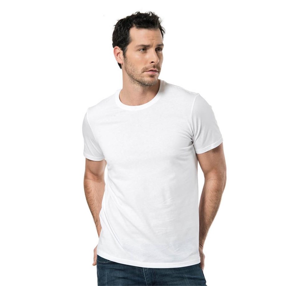 WTSHIRT AMSTERDAM Erkek T-Shirt - BeyazRahat Ev GiyimWTSHIRT
