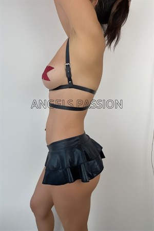 Deri Bacak - Göğüs Harness Takım - APFT89