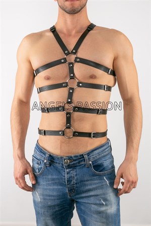 Erkek Fantazi Giyim Gay Harness - APFTM54