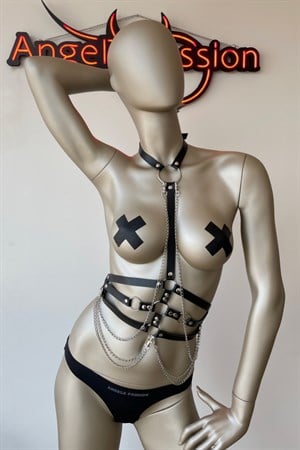 Göbeği Saran Fantazi Korse Harness