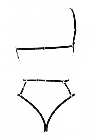 Kadın İç Giyim Lastik Harness - APFT340