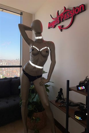 Zincir ve Reflektör Detaylı Seksi Harness