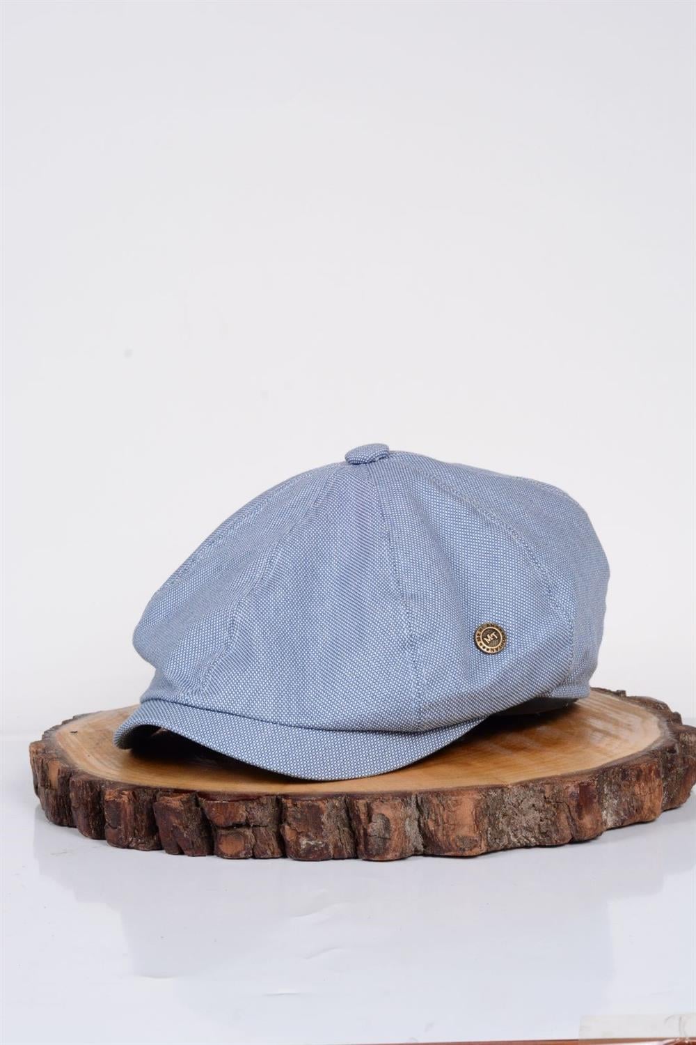 %100 Pamuk Yazlık David Beckham Model İngiliz 8 Parca Kasket Sapka