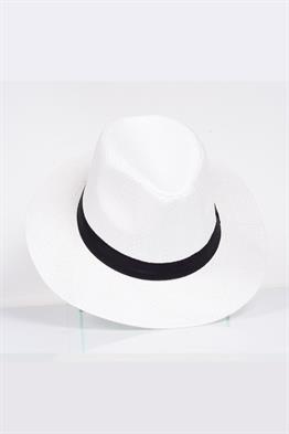 Hasır Koyboy Panama Fötr  Şapka