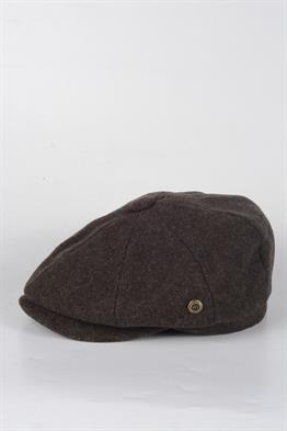 Kışlık 8 Parca Hakiki Yün Balık Sırtı Peaky Blinders Model  Erkek Kasket Şapka