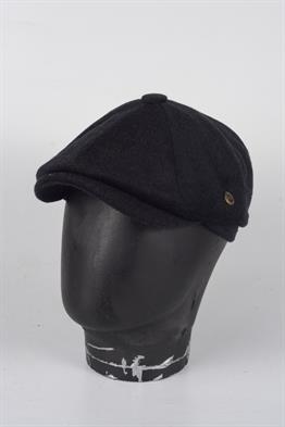 Kışlık 8 Parca Kaşmir Düz Renk Peaky Blinders Model  Erkek Kasket Şapka
