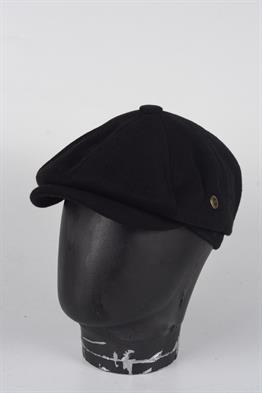 Kışlık 8 Parca Kaşmir Düz Renk Peaky Blinders Model  Erkek Kasket Şapka