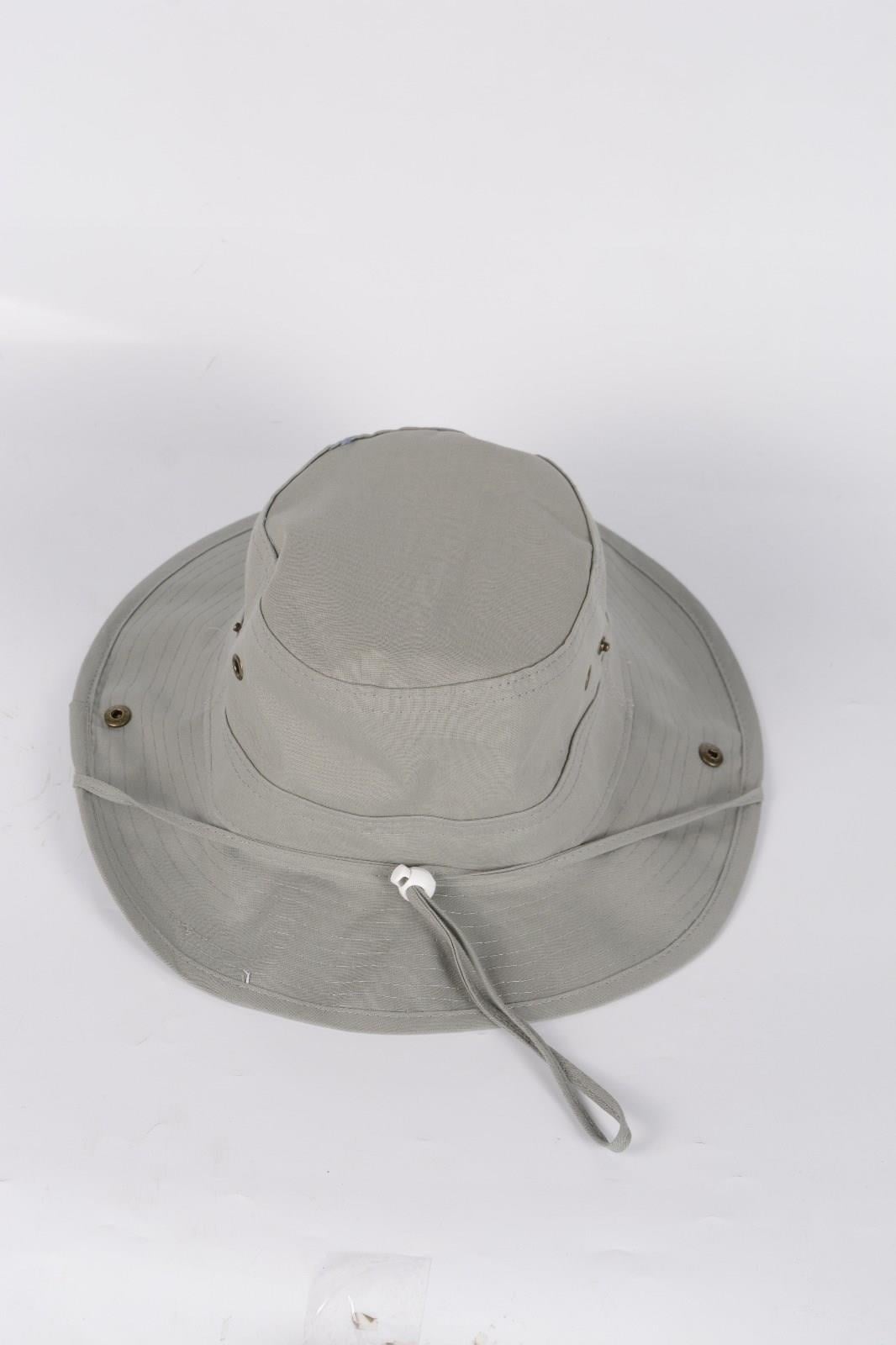 100% Keten Unisex İpli Safari  Sapka