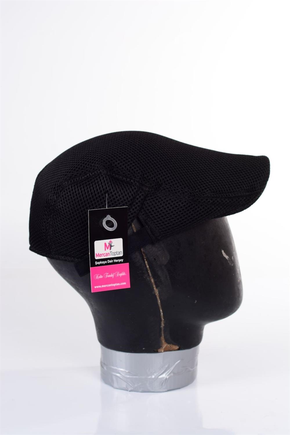 Erkek Yazlık File Kasket London Ördek Şapka