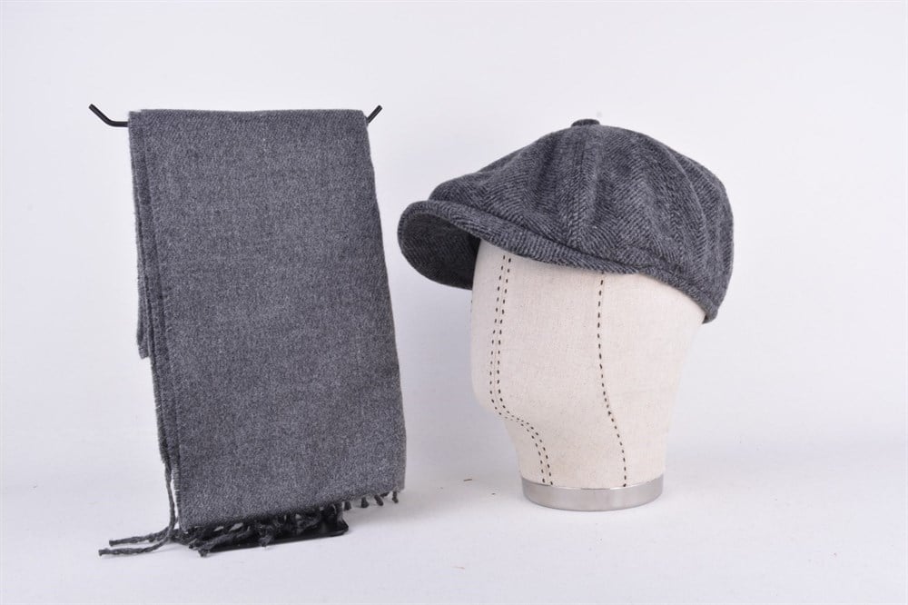 Ingiliz Kasket Atkı Takımı Peaky Blinders