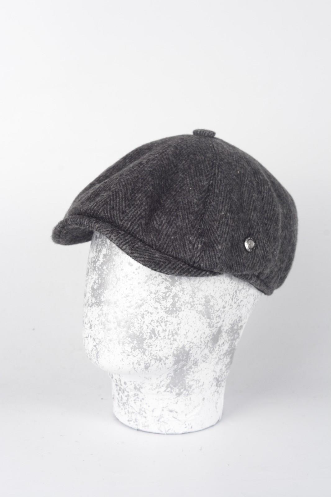 Kışlık 8 Parca Balık Sırtı İtalyan Kalıp yünlü Peaky Blinders Model Erkek Kasket Şapka