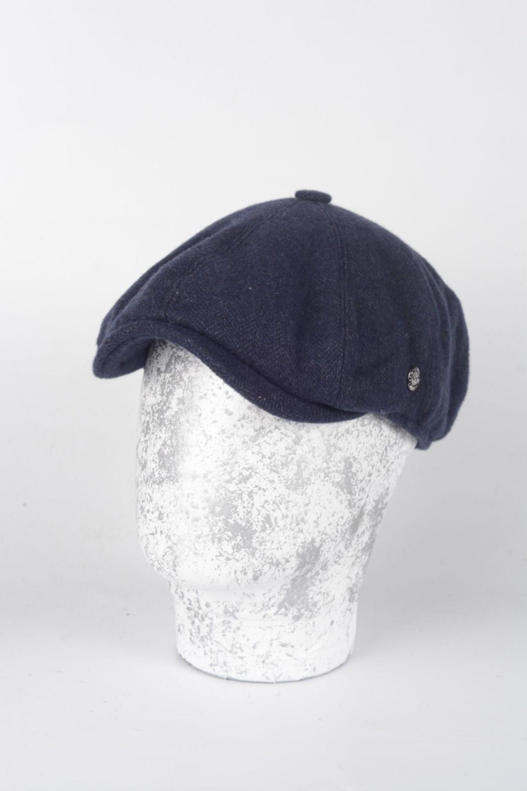 Kışlık 8 Parca Balık Sırtı İtalyan Kalıp yünlü Peaky Blinders Model Erkek Kasket Şapka
