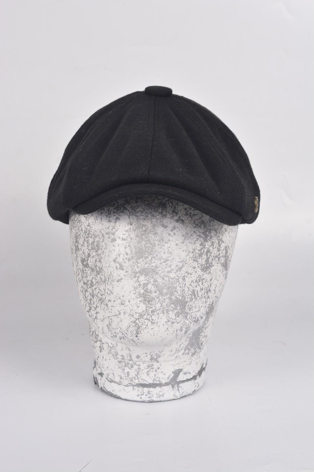 Kışlık 8 Parca Hakiki Yün Model Peaky Blinders  Kasket Şapka