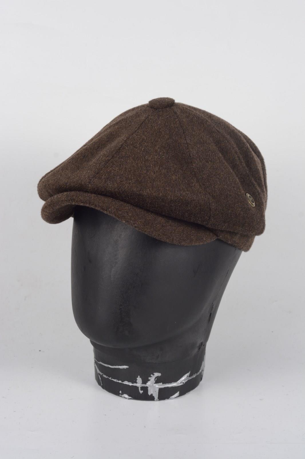 Kışlık 8 Parca Kaşmir Düz Renk Peaky Blinders Model  Erkek Kasket Şapka