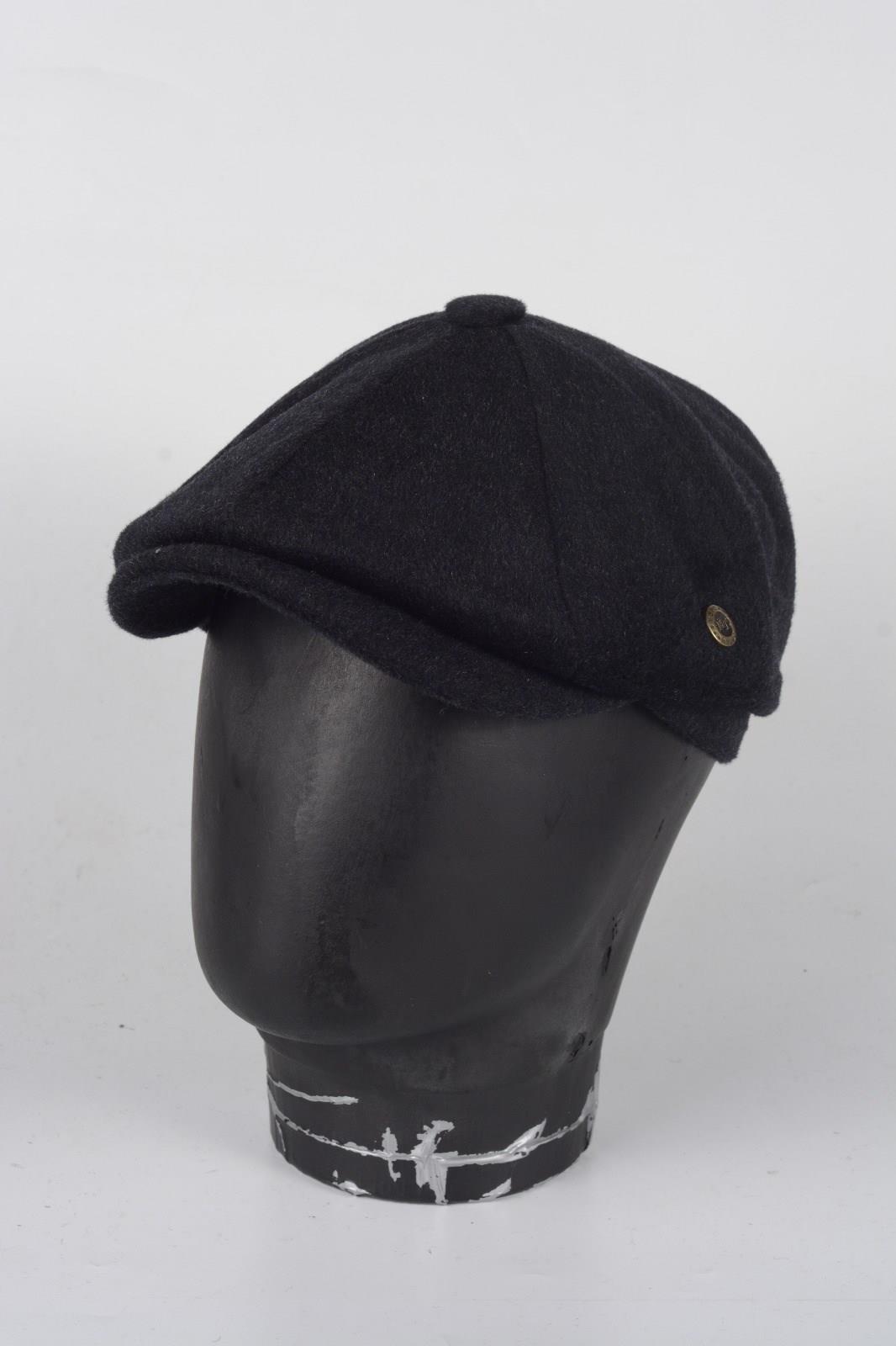Kışlık 8 Parca Kaşmir Düz Renk Peaky Blinders Model  Erkek Kasket Şapka
