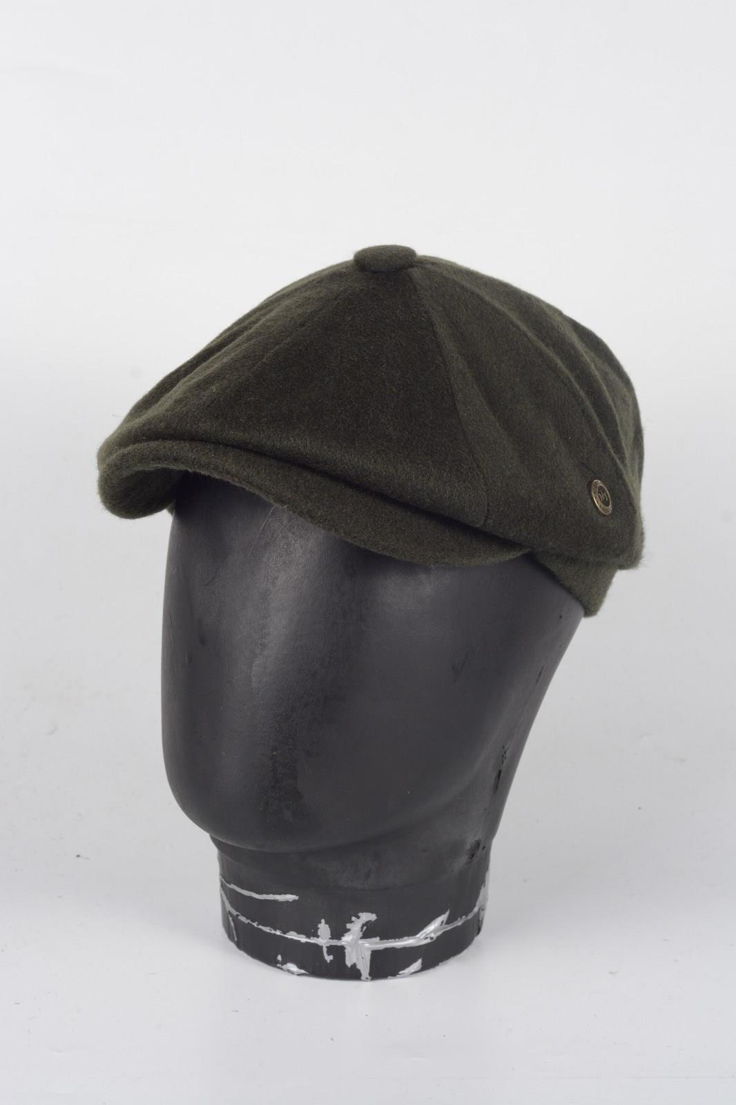 Kışlık 8 Parca Kaşmir Düz Renk Peaky Blinders Model  Erkek Kasket Şapka