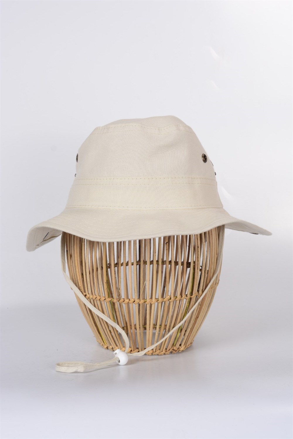 Unisex Siyah Safari  Sapka