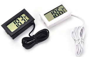 Problu Dijital Termometre LCD Ekran Mutfak Kuluçka İç Dış Mekan