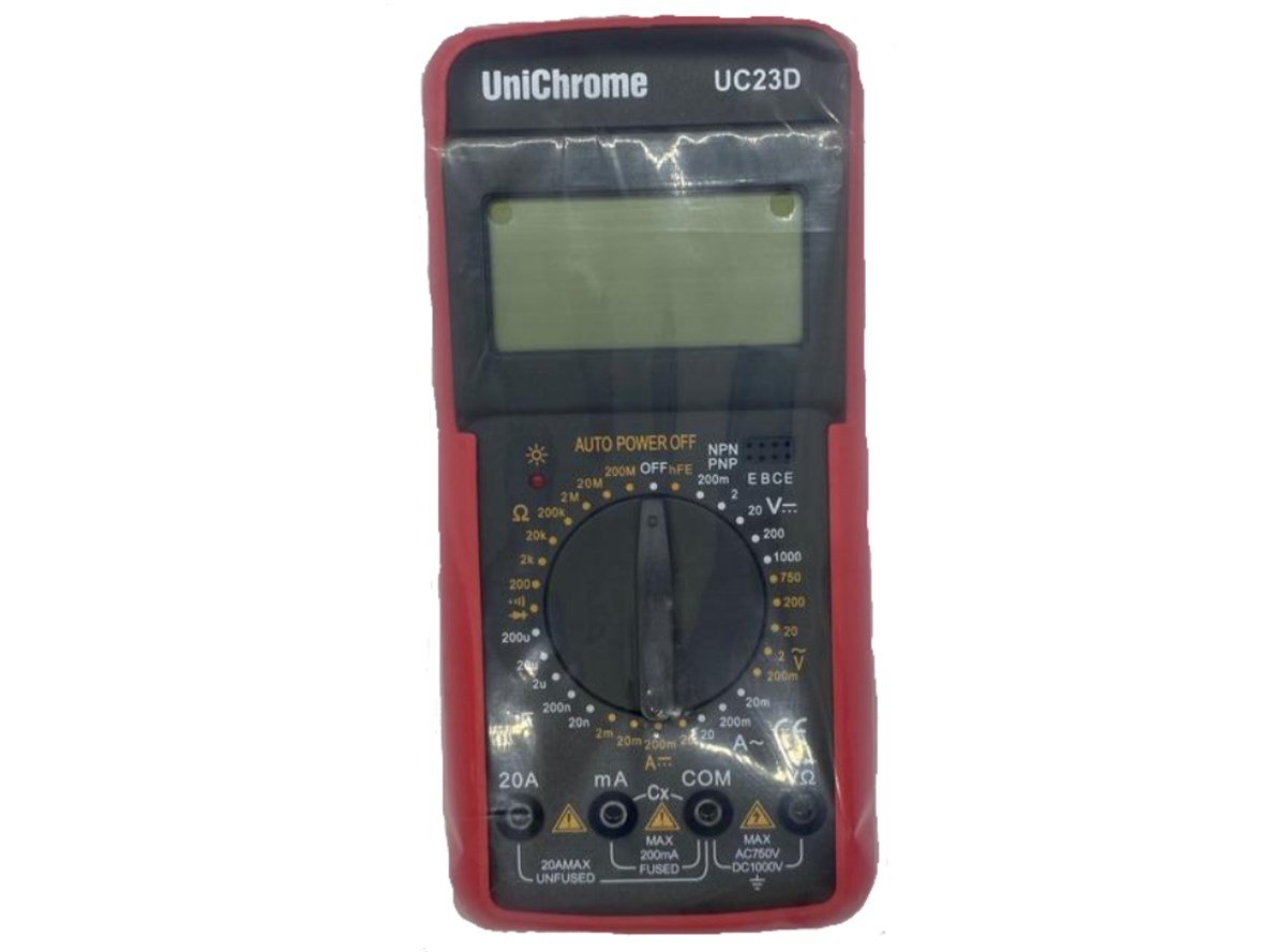 Dijital Multimetre Dt-9205A AC/Dc Volt Amper Ohm Kapasite Hz Test Cihazı