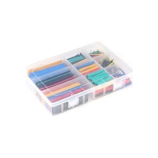 328 Parça Kutulu Heat Shrink Makaron Daralan Kablo Tamir Seti