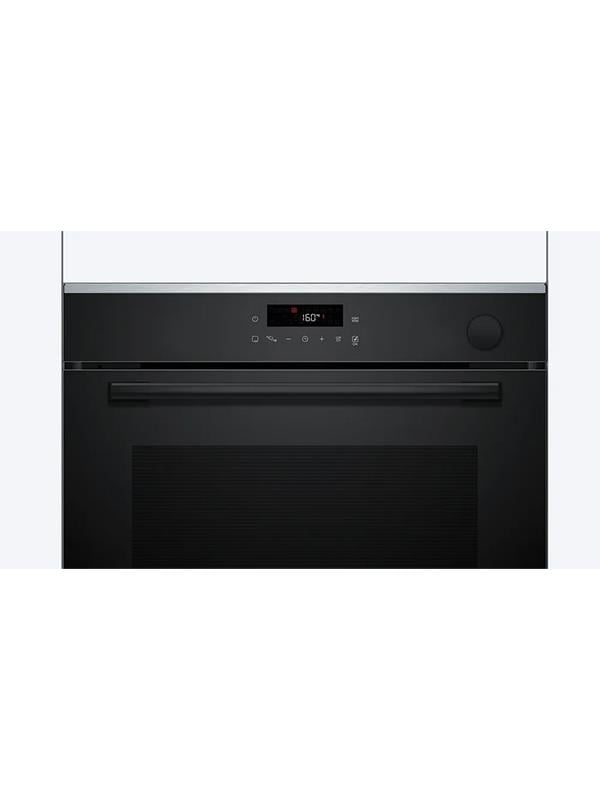 Bosch HRG232EB3 Buhar fonksiyonu eklenmiş ankastre fırın, 60x60cm, Siyah