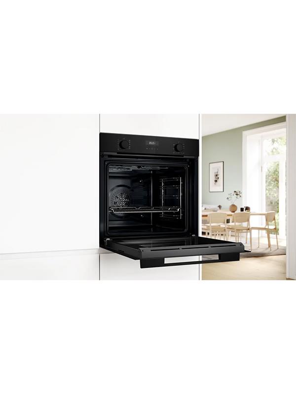 Bosch HUA717BA0T Buhar Destekli Ankastre Fırın 60 x 60 cm, Siyah