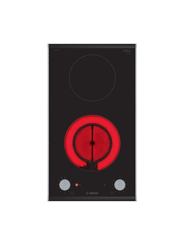 Bosch PKF375CA2E 30 cm Ankastre Elektrikli Domino Ocak Siyah