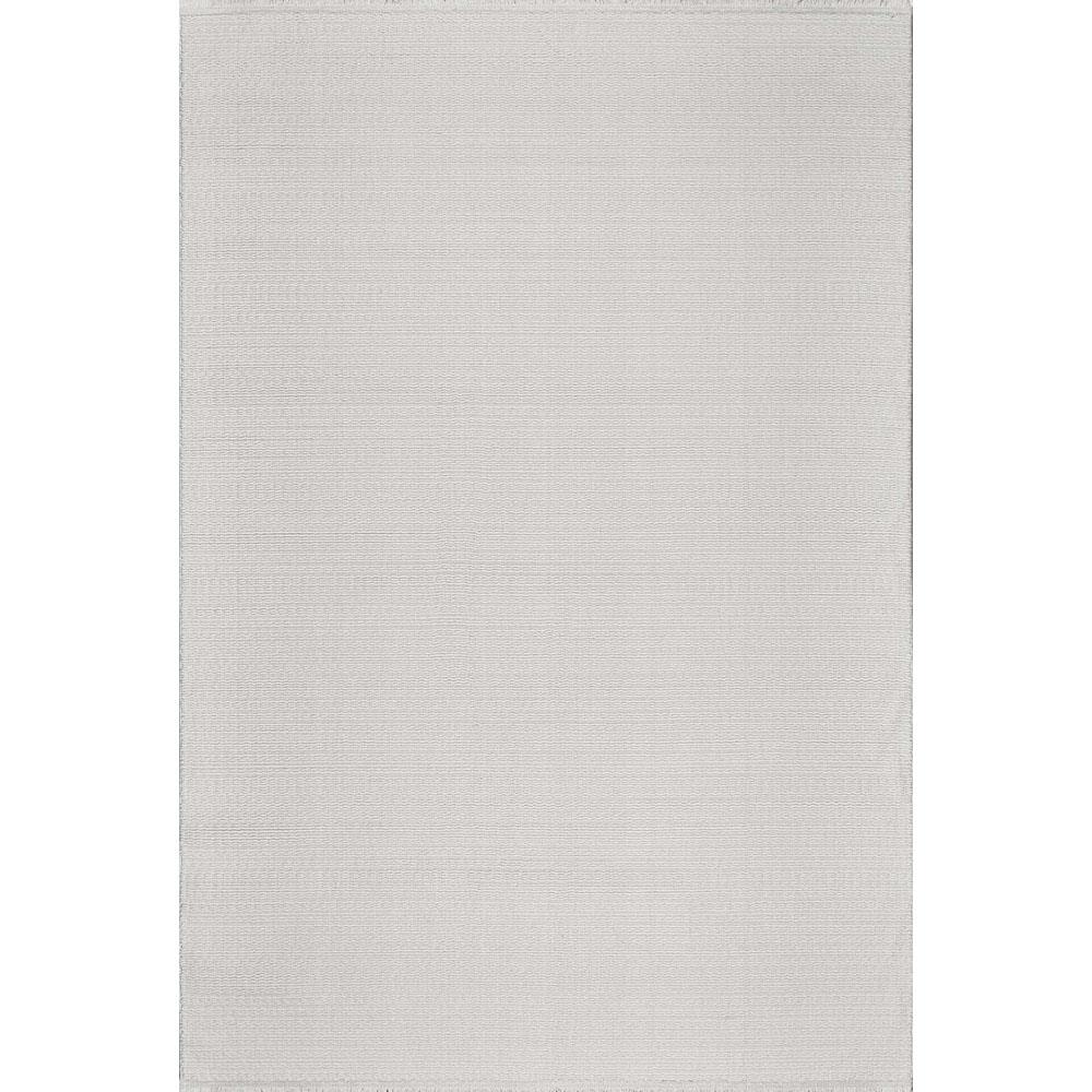 Gümüş Suyu Deco Curlina 80044 Antrasit Bukleli Halı Krem