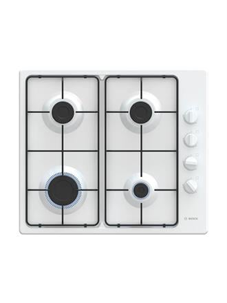 Bosch PBP6C2K80O  Gazlı Ocak 60 cm Emaye, Beyaz