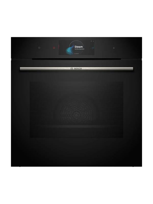 Bosch HSG7584B1 Buharlı Ankastre Fırın, 60x60cm, Siyah